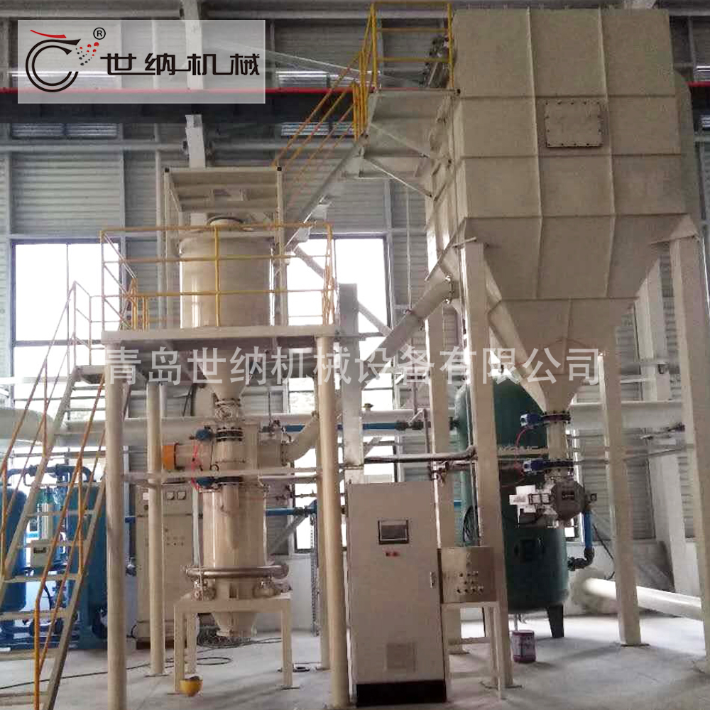  江（jiāng）蘇石英超微氣流粉碎生產線 