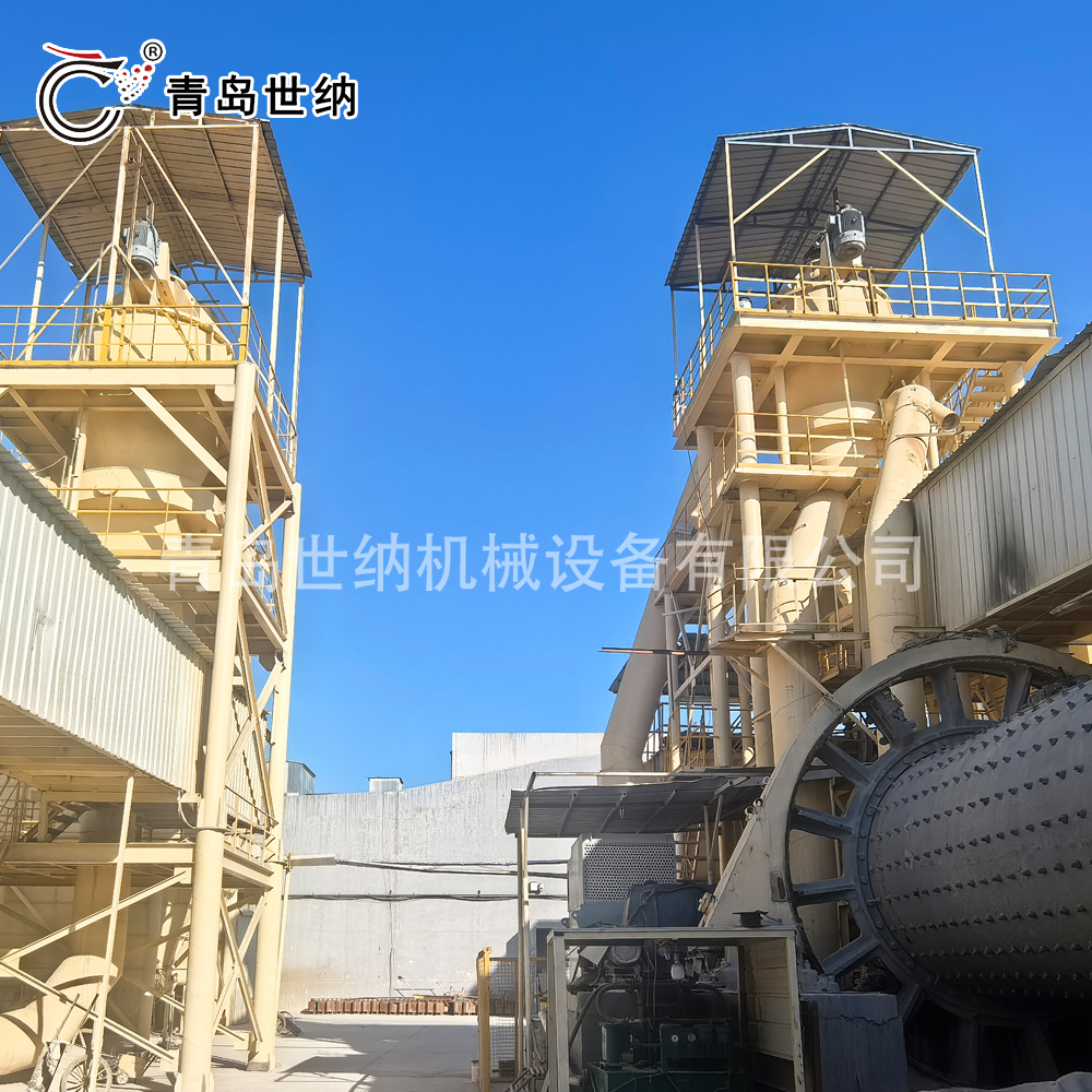  【青島www.17.com嫩草】石油壓裂（liè）支撐劑球磨分級生產線 